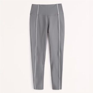 Abercrombie & Fitch YPB SculptLUX 7/8-Length Legging Gray White